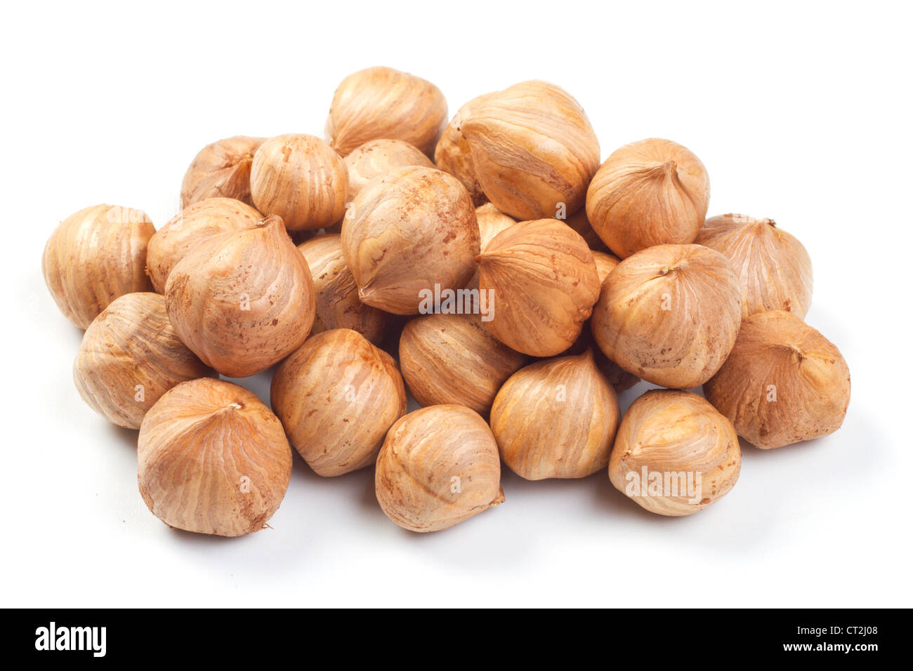 Filbert nut isolated on white background Stock Photo Alamy
