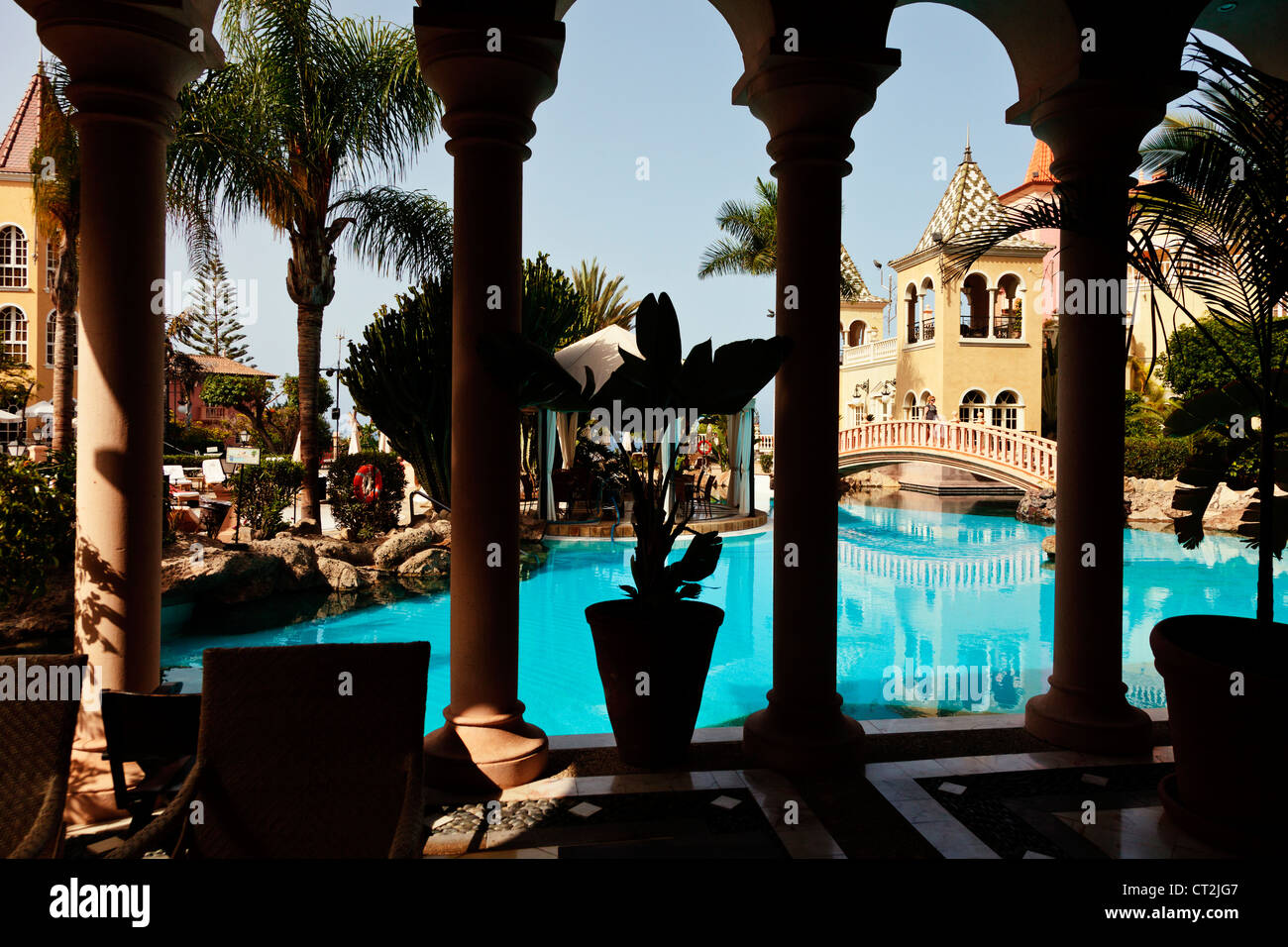 Bahia del Duque five star luxury resort on the Costa Adeje in Tenerife