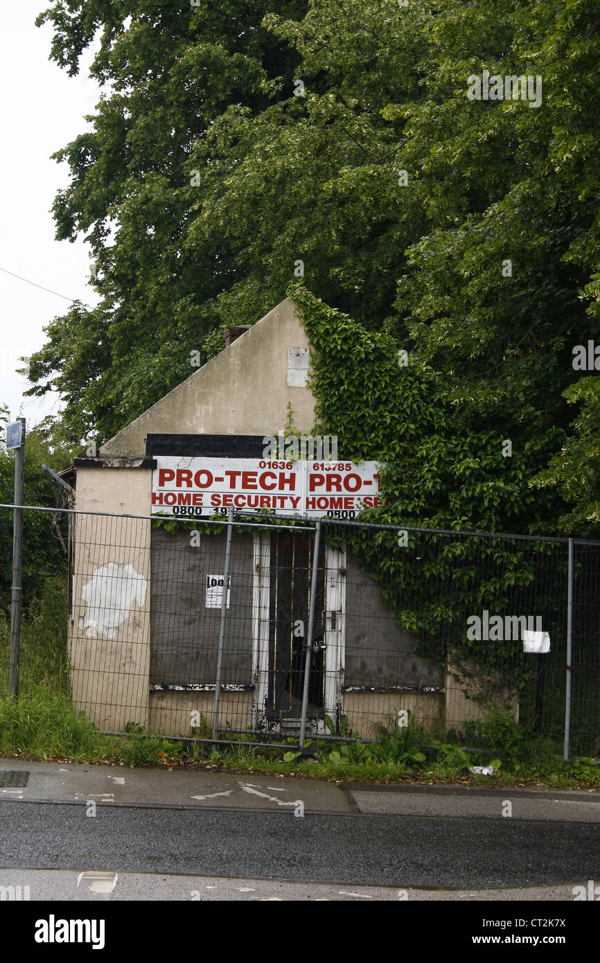 Abandoned building on Farndon Road NewarkonTrent, Newark