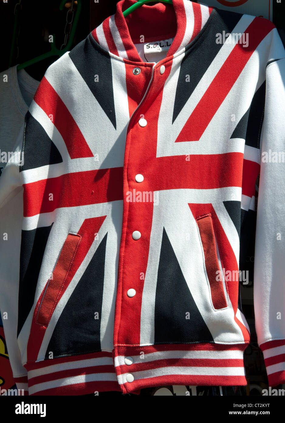 Union Jack jacket Stock Photo