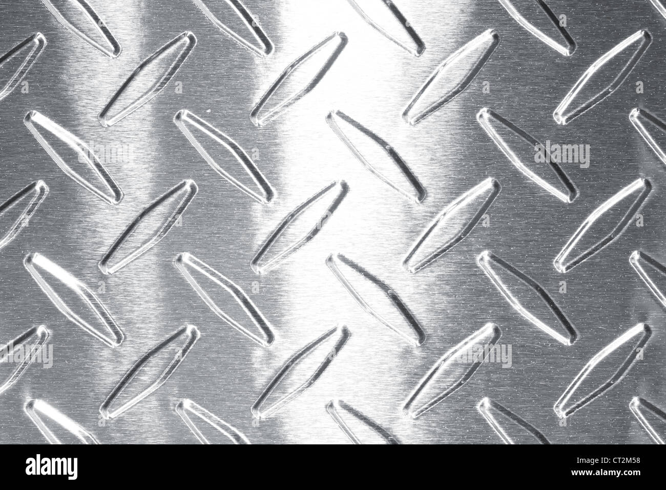 Shiny diamond plate background Stock Photo Alamy