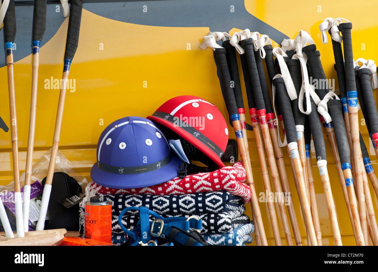 Polo equipment on sale Stock Photo - Alamy