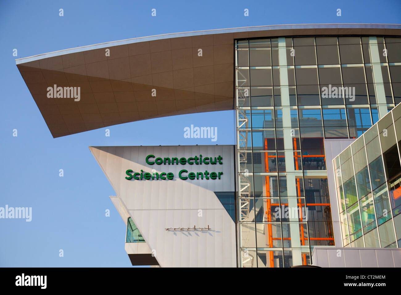 Connecticut Science Center building in Hartford CT Stock Photo Alamy