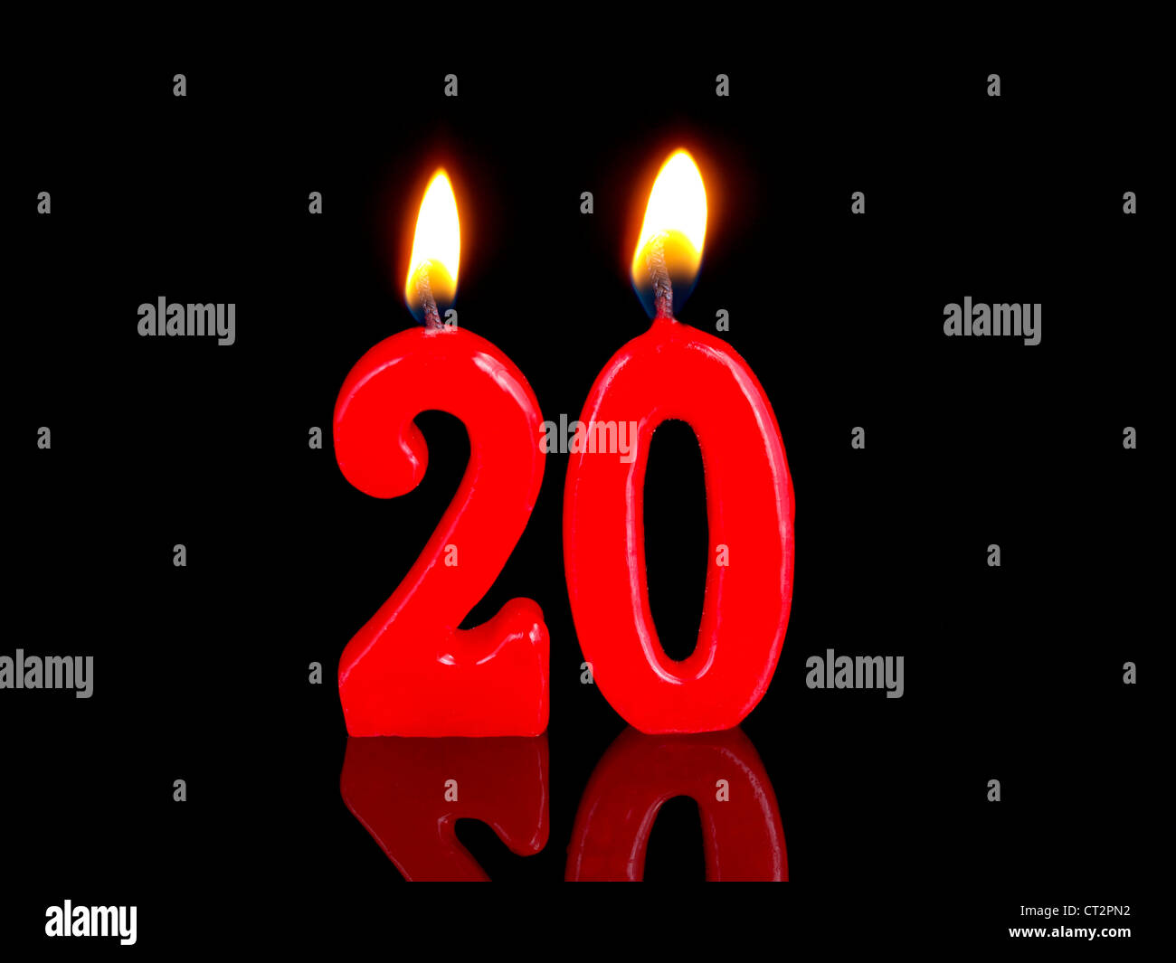 birthday-anniversary-candles-showing-nr-20-stock-photo-alamy