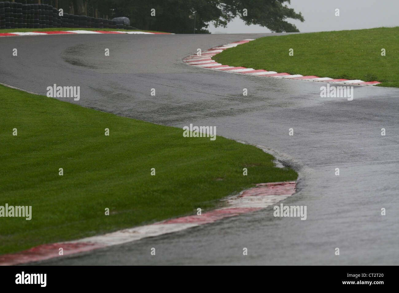 racetrack corner Stock Photo Alamy