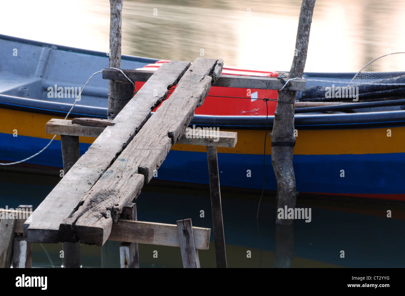 Old timber bridge hi-res stock photography and images - Alamy