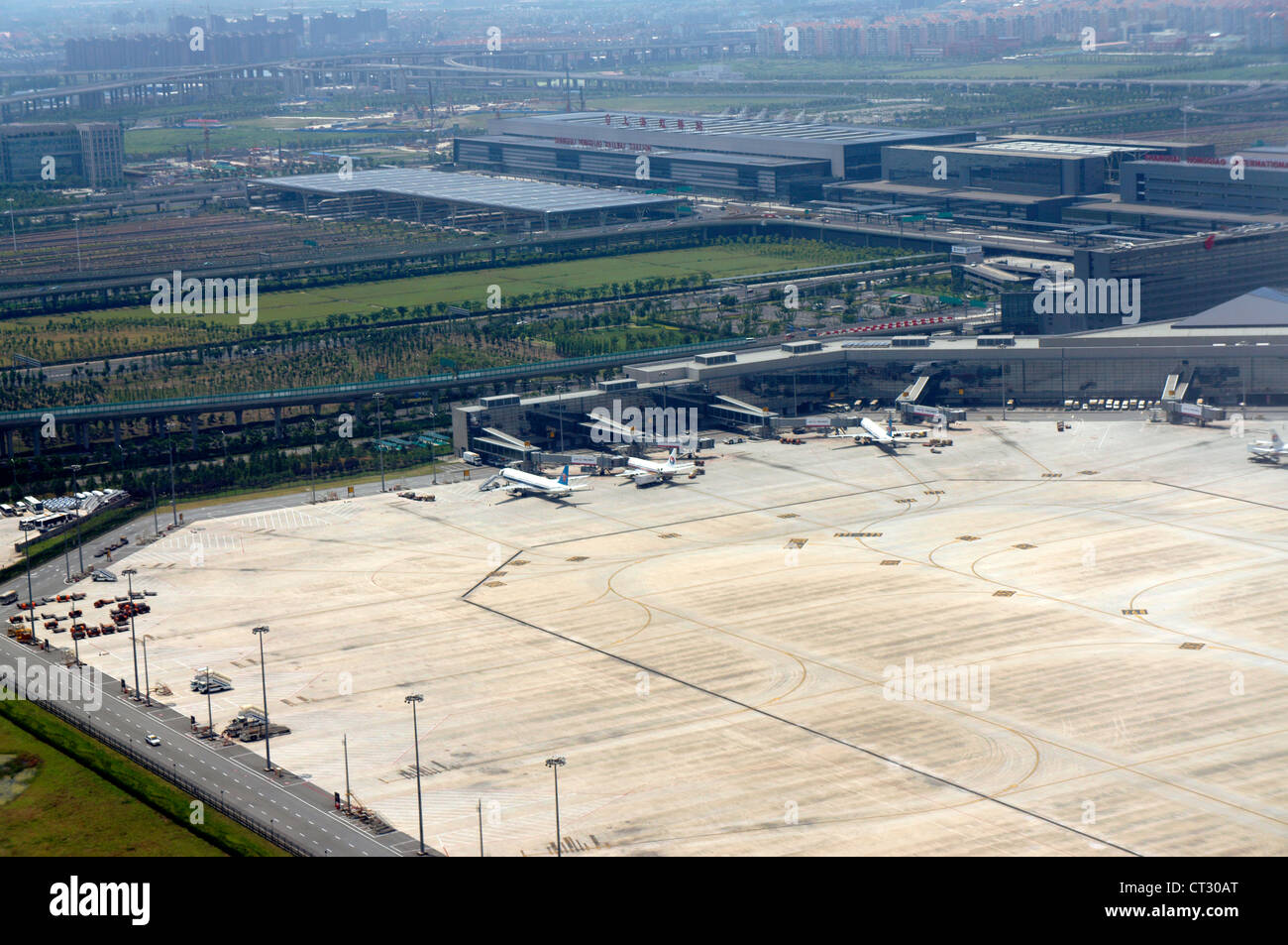 Interior of Shanghai Hongqiao International Airport, Shanghai, China Stock  Photo - Alamy