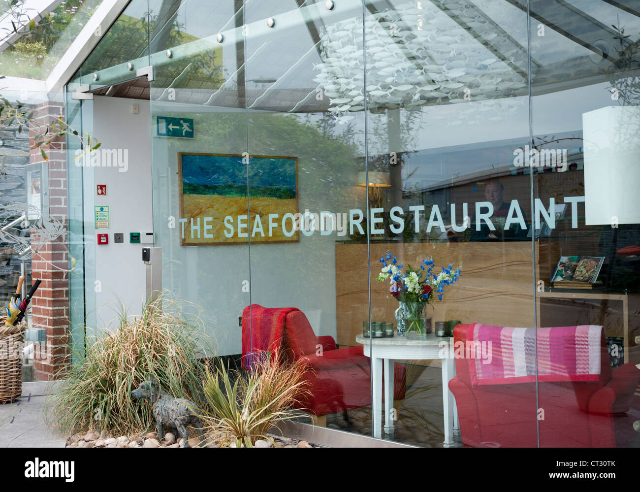 Rick Stein's Seafood restaurant Padstow Cornwall UK Stock Photo - Alamy