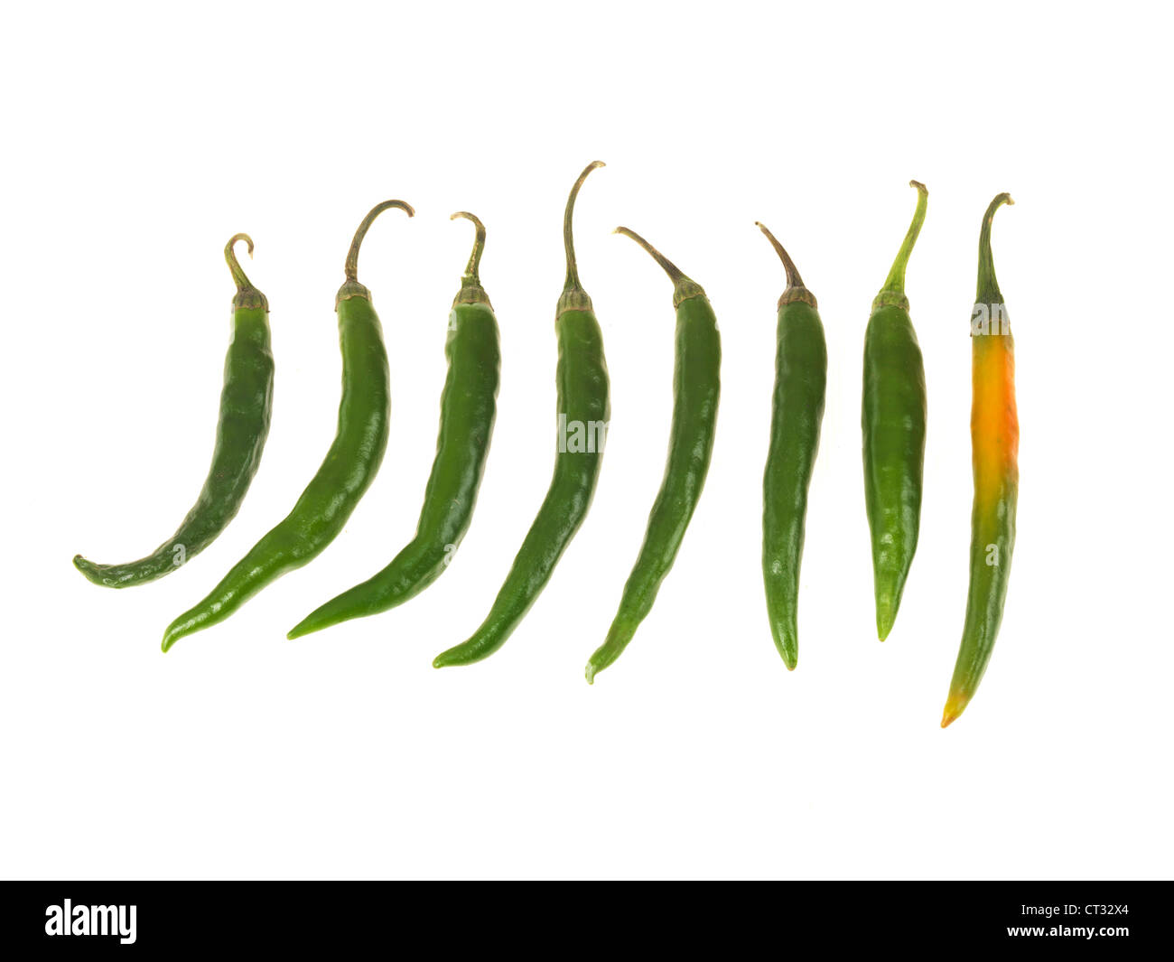 Fresh green chillies hi-res stock photography and images - Alamy