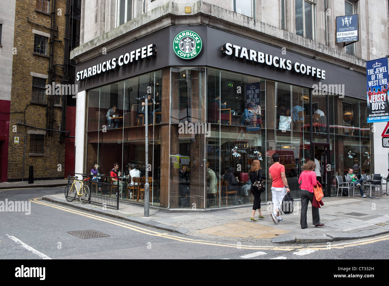 London Starbucks Stock Photo 49240761 Alamy
