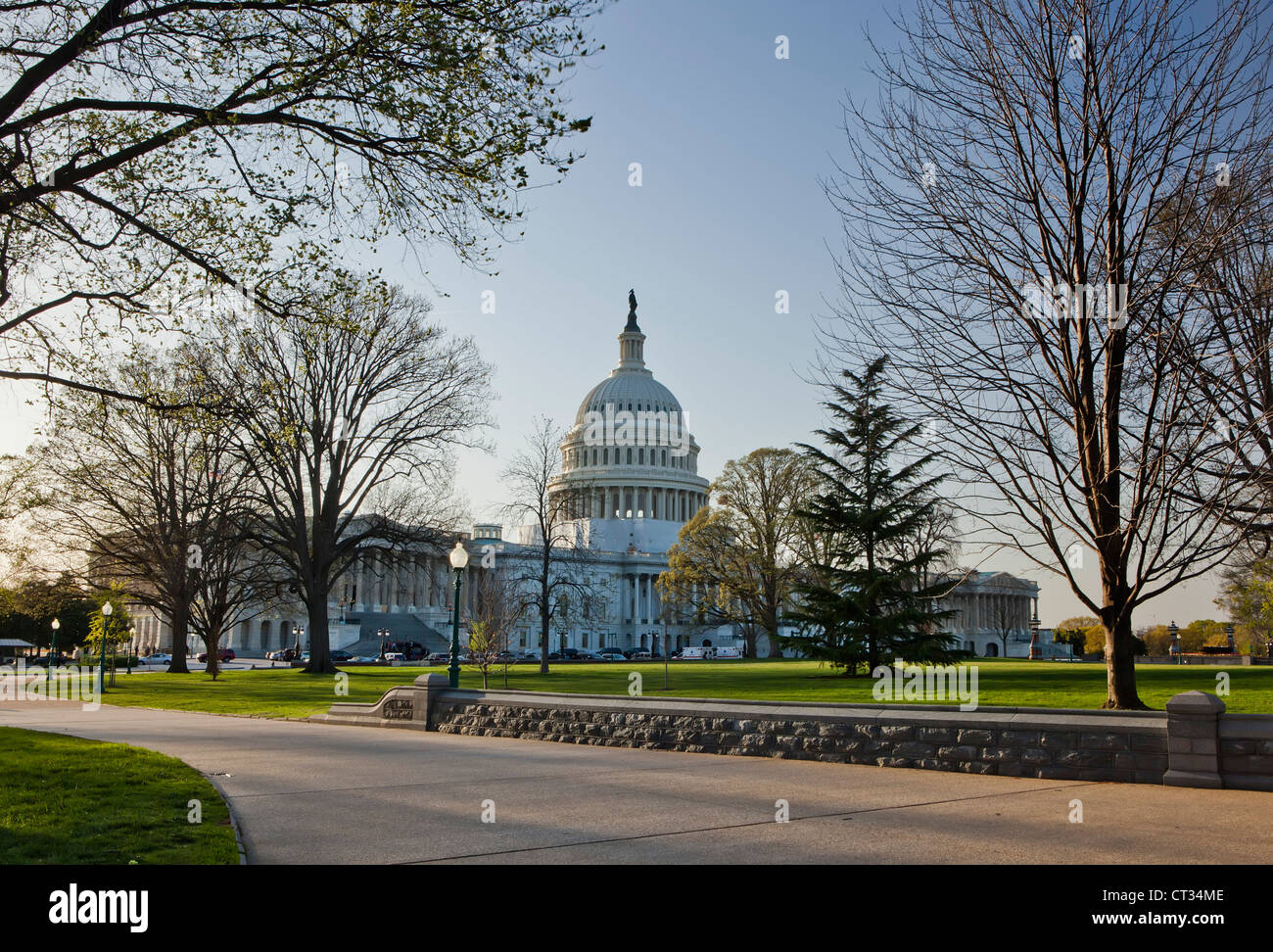 United States Capitol, Washington DC, District of Columbia, USA Stock Photo