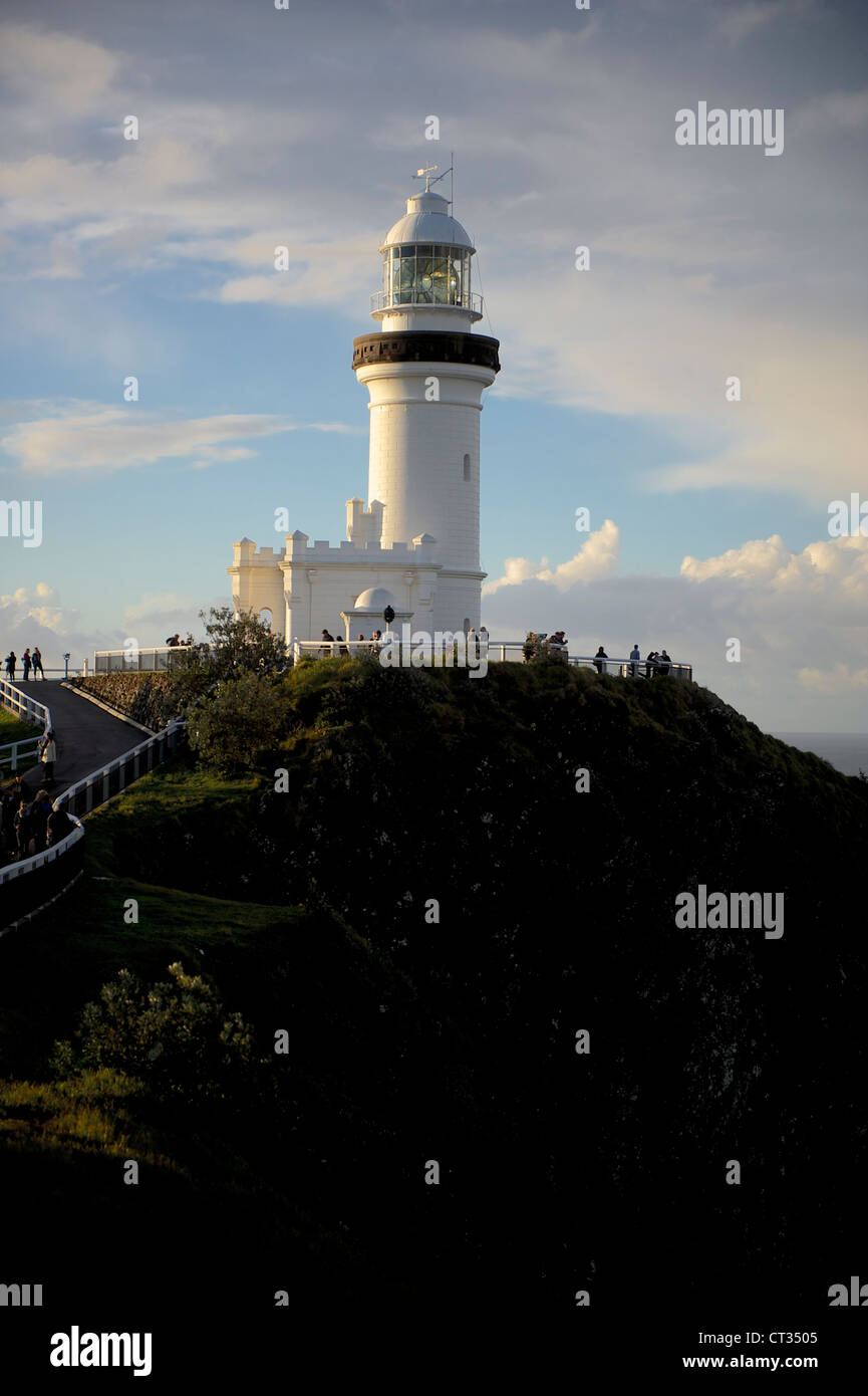 Cape Byron Lighthouse marks the most easterly point of continental Australia Stock Photo Alamy