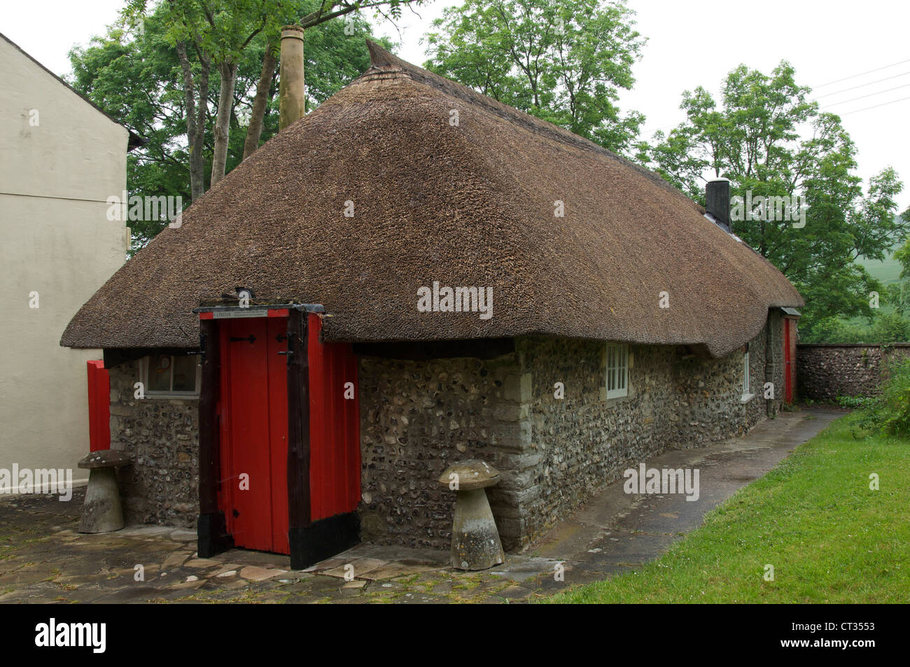 The historic Smith’s Arms public house at Godmanstone in rural Dorset