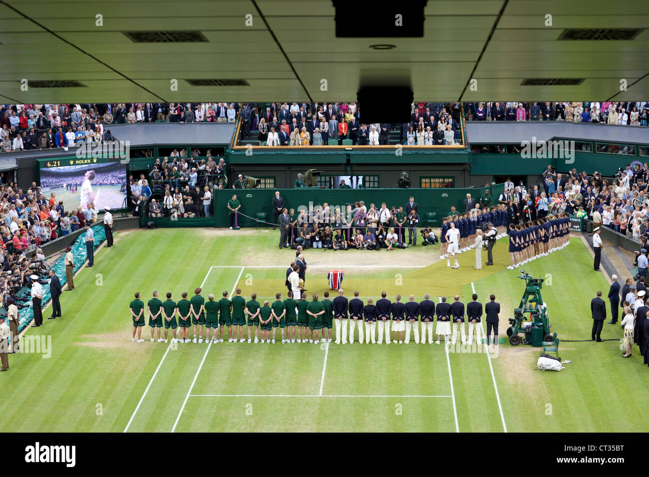 Wimbledon Trophy Presentation Hi-res Stock Photography And Images - Alamy