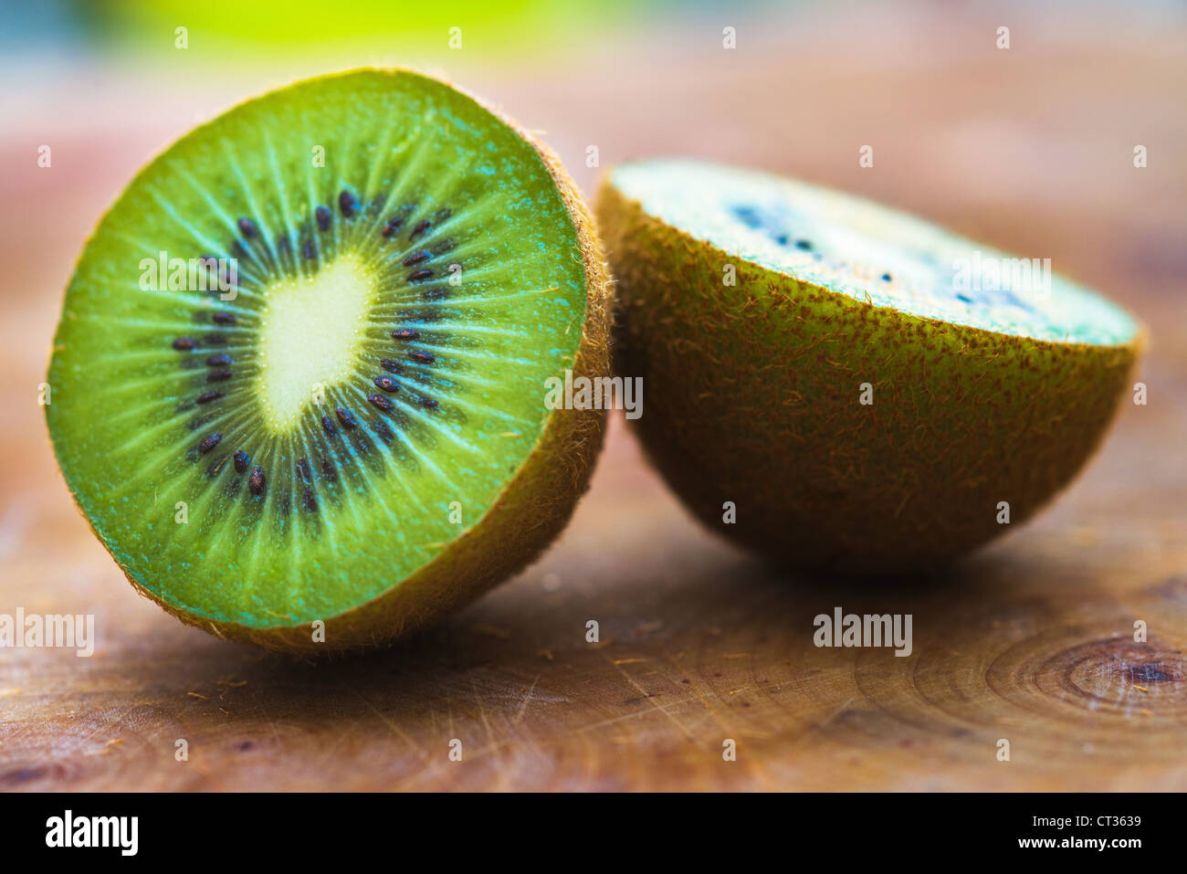 This is an image of Kiwi fruit. Stock Photo