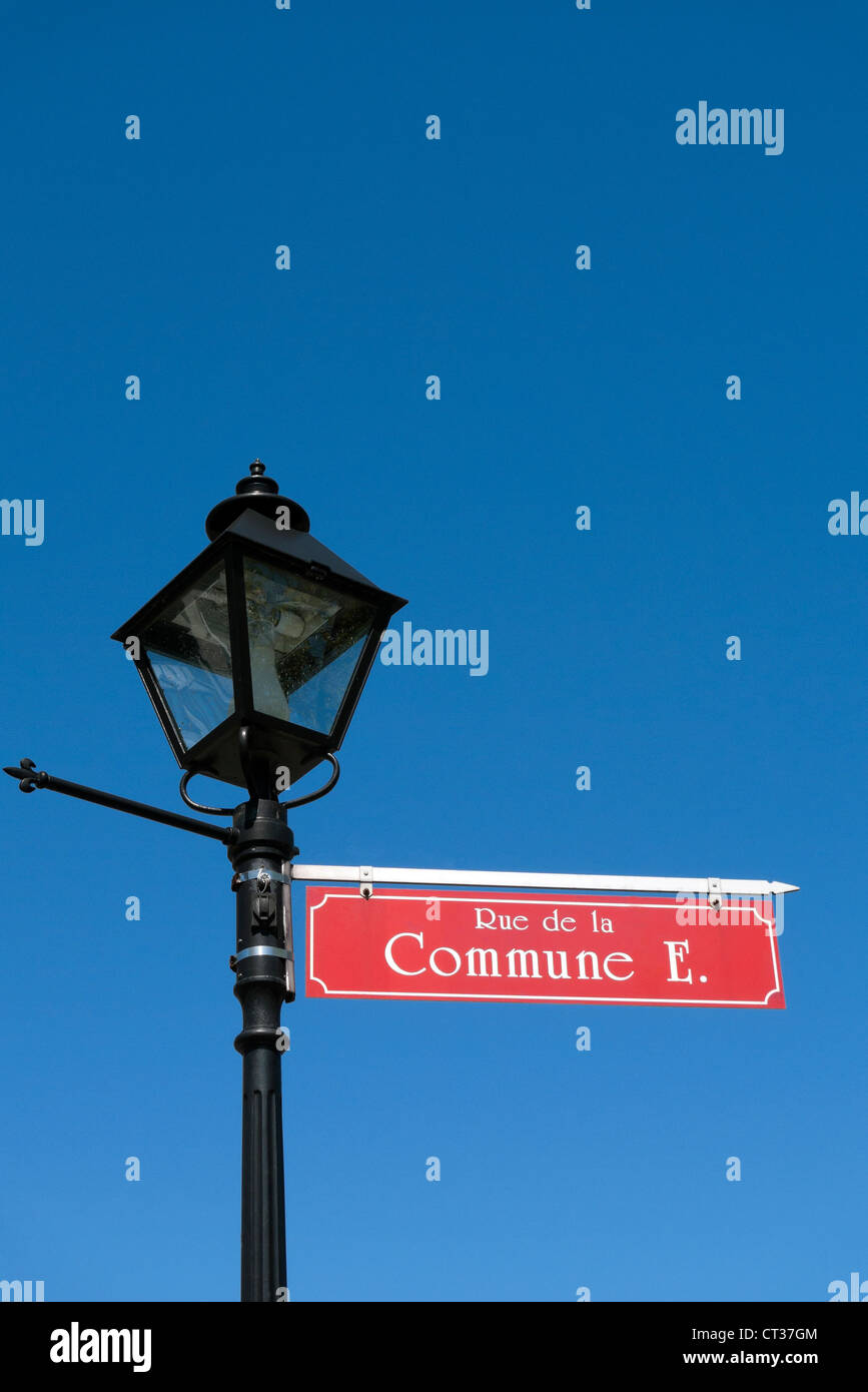 Street sign old montreal hires stock photography and images Alamy