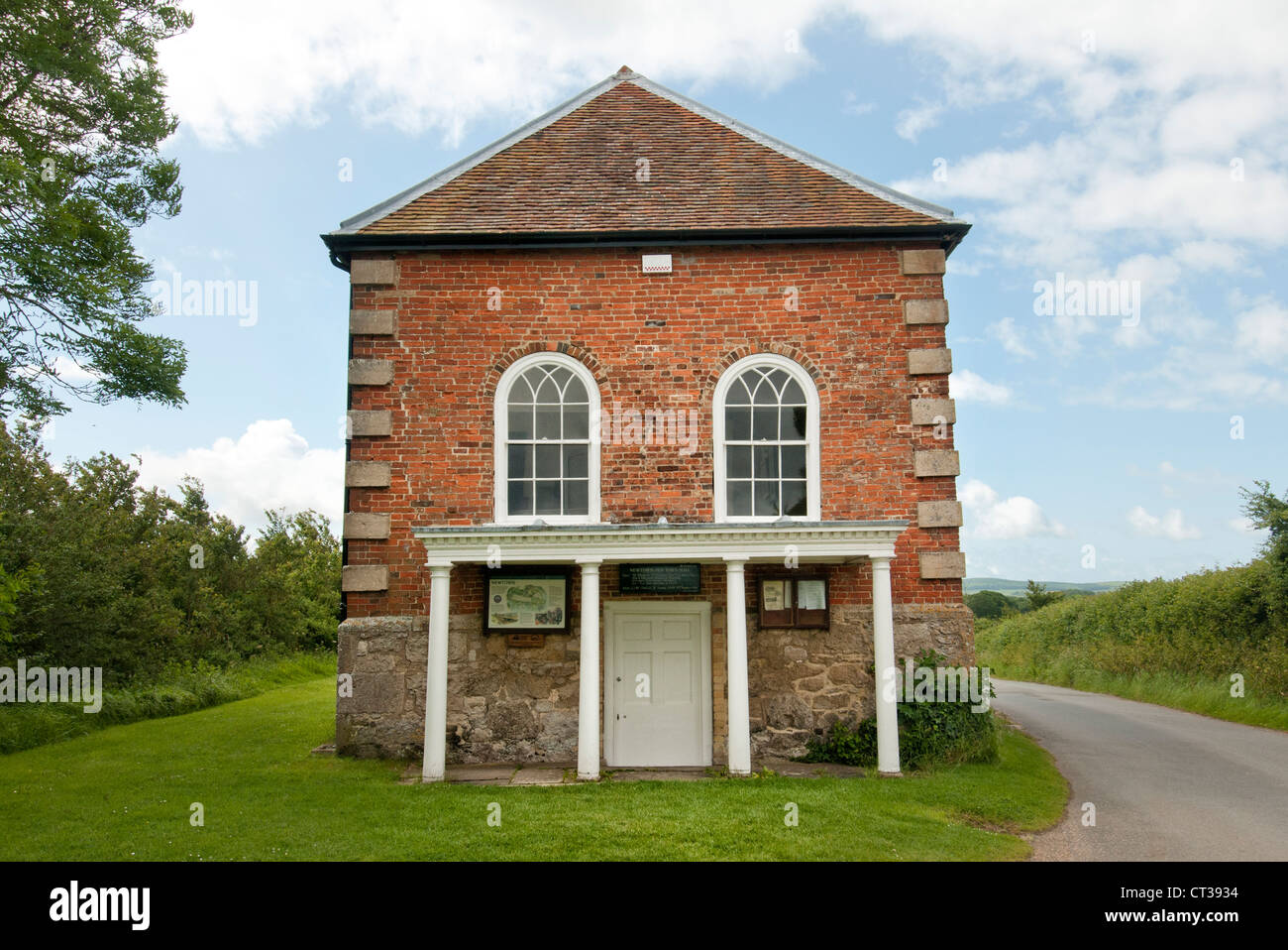 Newtown Town Hall on the Isle of Wight Stock Photo Alamy