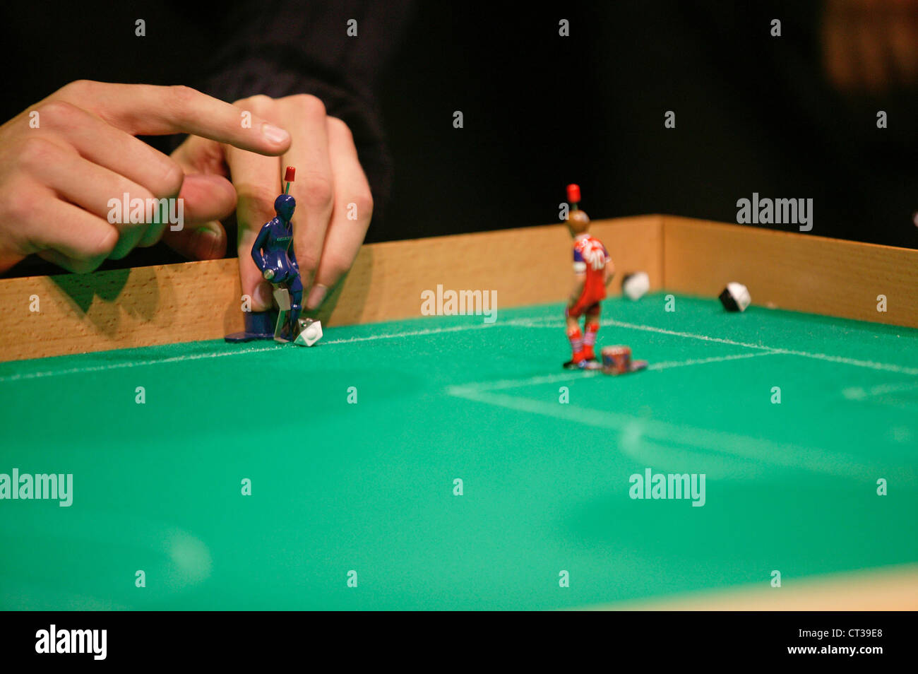 Tipp kick football soccer table hires stock photography and images Alamy