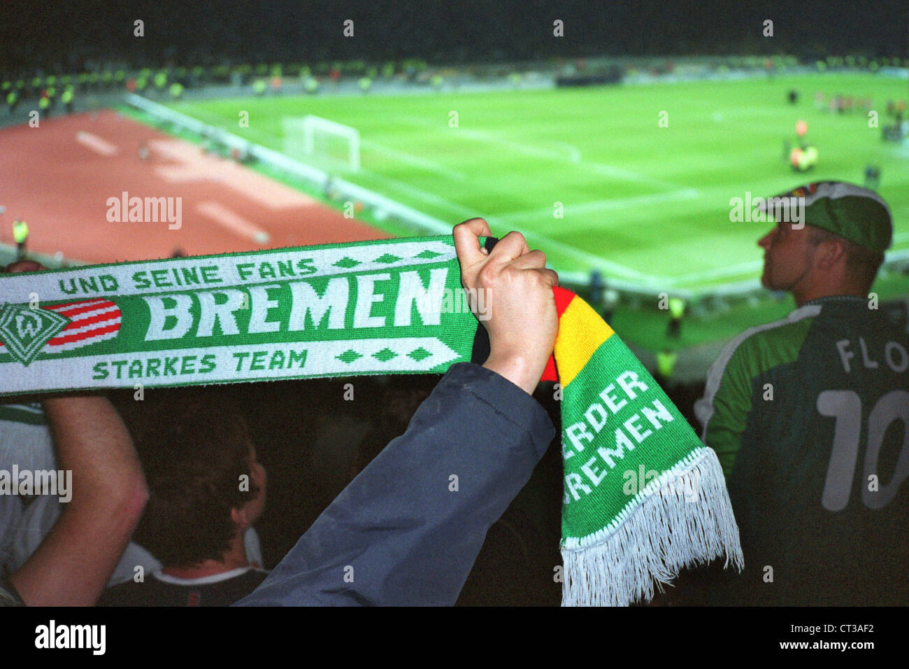 Berlin, DFB Cup Final 2004 at the Olympic Stadium Stock Photo