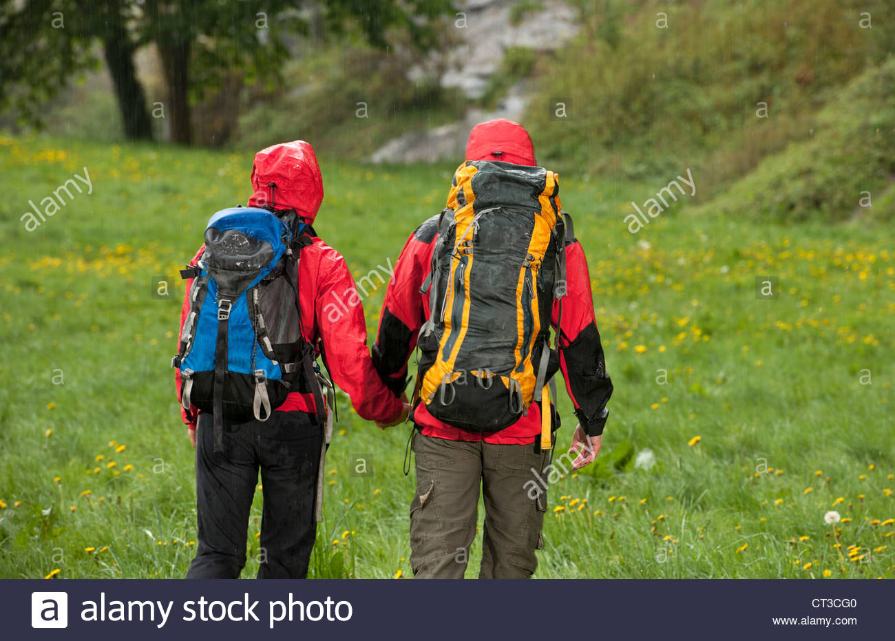 Wearing Rain Gear Stock Photos & Wearing Rain Gear Stock Images Alamy