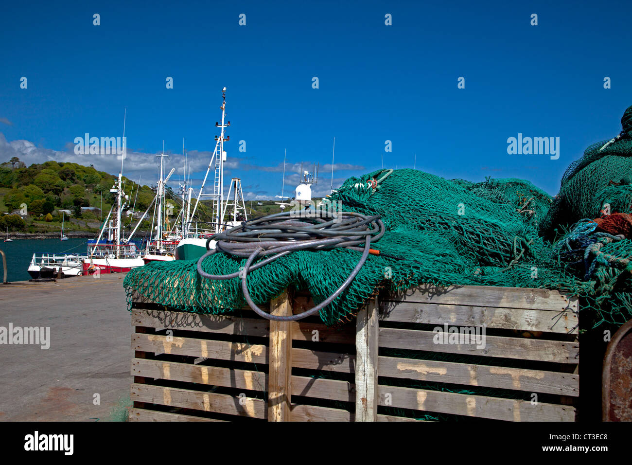 Harbour, Union Hall west Cork, Ireland Stock Photo