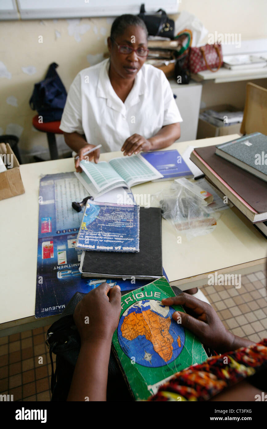 A HOSPITAL IN AFRICA Stock Photo