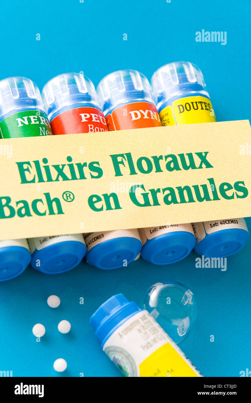 BACH FLOWER REMEDIES Stock Photo Alamy