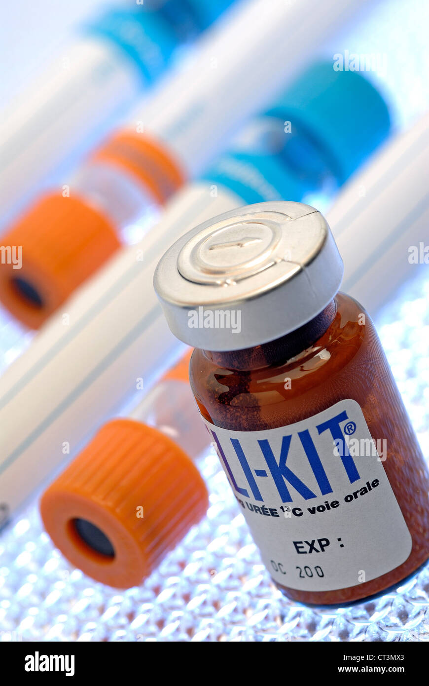 TEST HELICOBACTER PYLORI Stock Photo Alamy