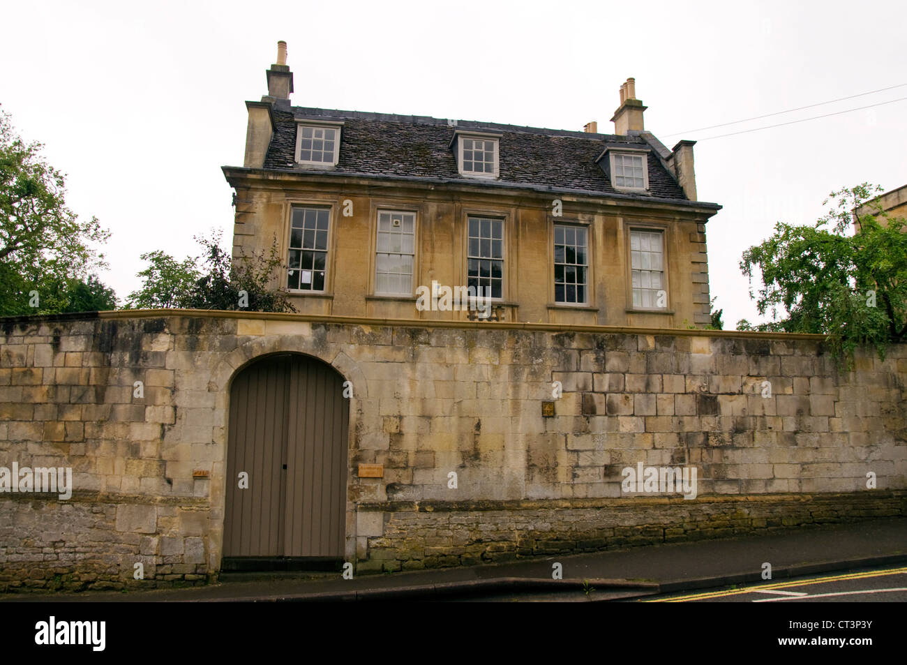 Batheaston House Somerset England Stock Photo Alamy
