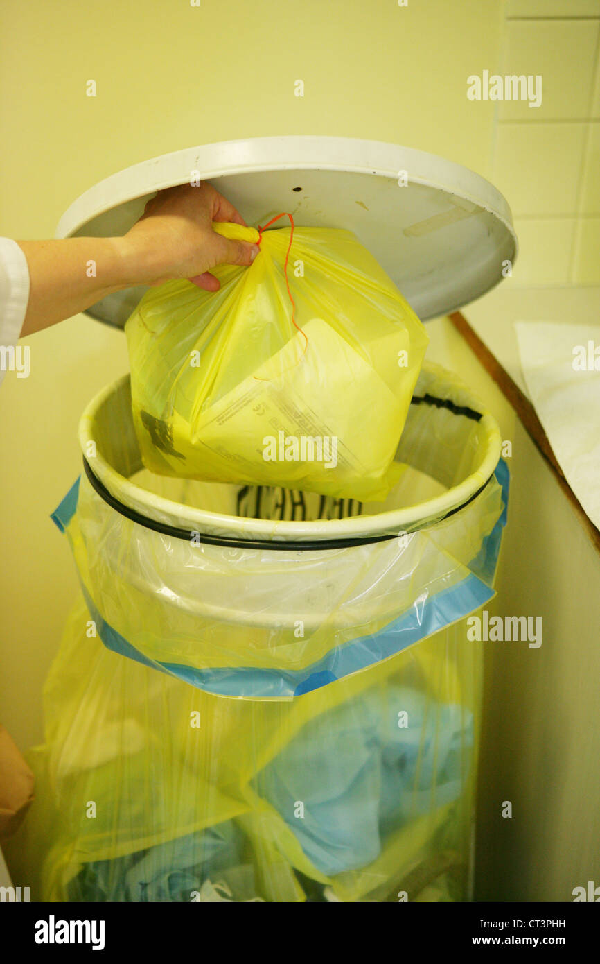 Medical waste hazards hi-res stock photography and images - Alamy