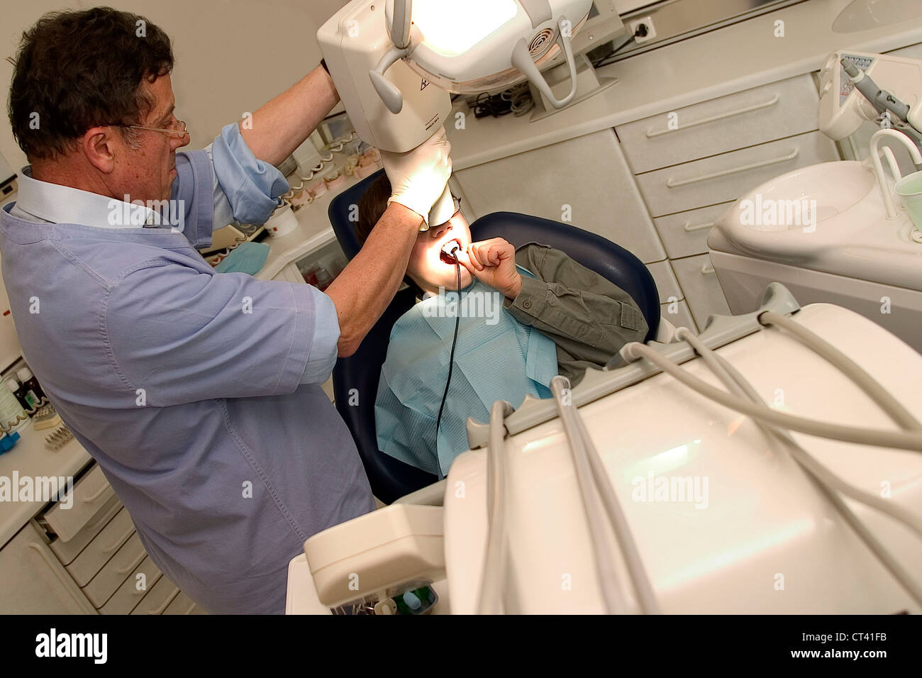 DENTAL XRAY EXAMINATION Stock Photo Alamy