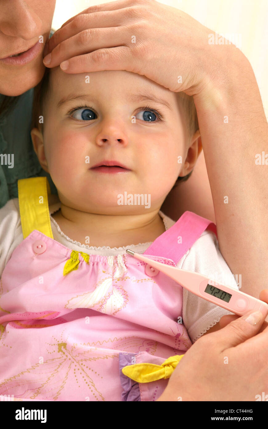 FEVER IN A CHILD Stock Photo Alamy