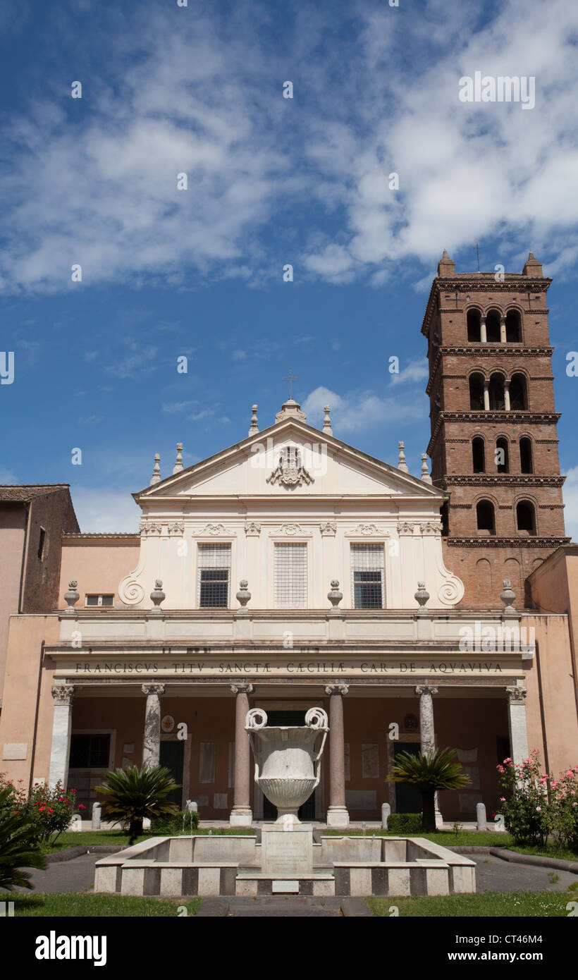 Basilica Di Santa Cecilia In Trastevere Basilica di Santa Cecilia in Trastevere, Rome, Italy Stock Photo - Alamy