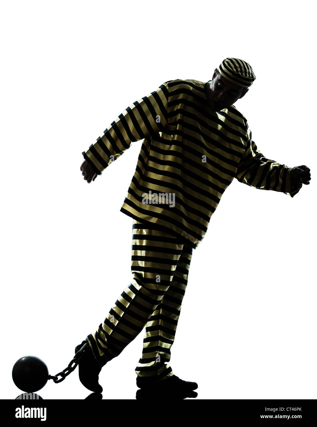 Prison ball and chain hires stock photography and images Alamy