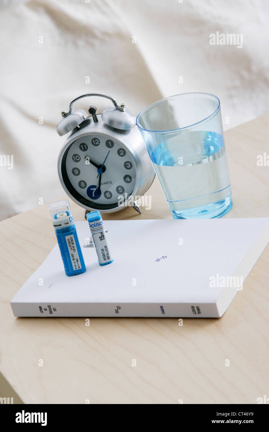 HOMEOPATHY Stock Photo