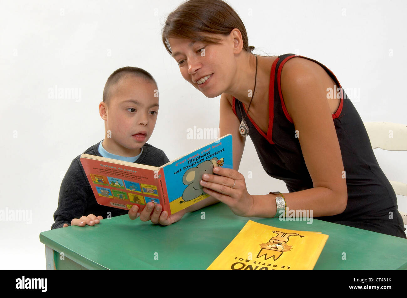 CHILD, DOWN'S SYNDROME Stock Photo Alamy