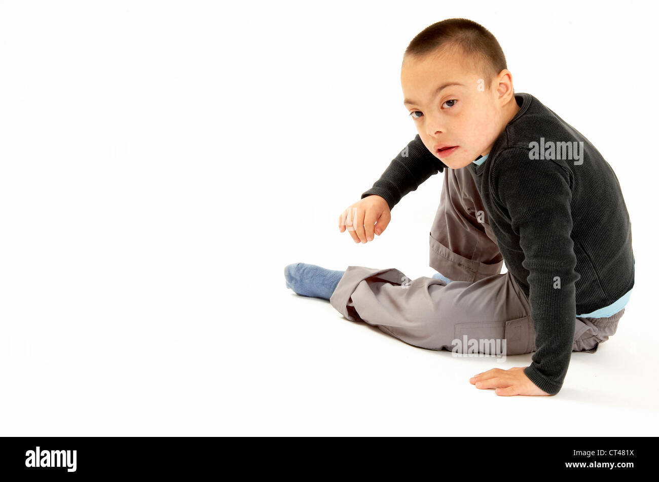 CHILD, DOWN'S SYNDROME Stock Photo Alamy