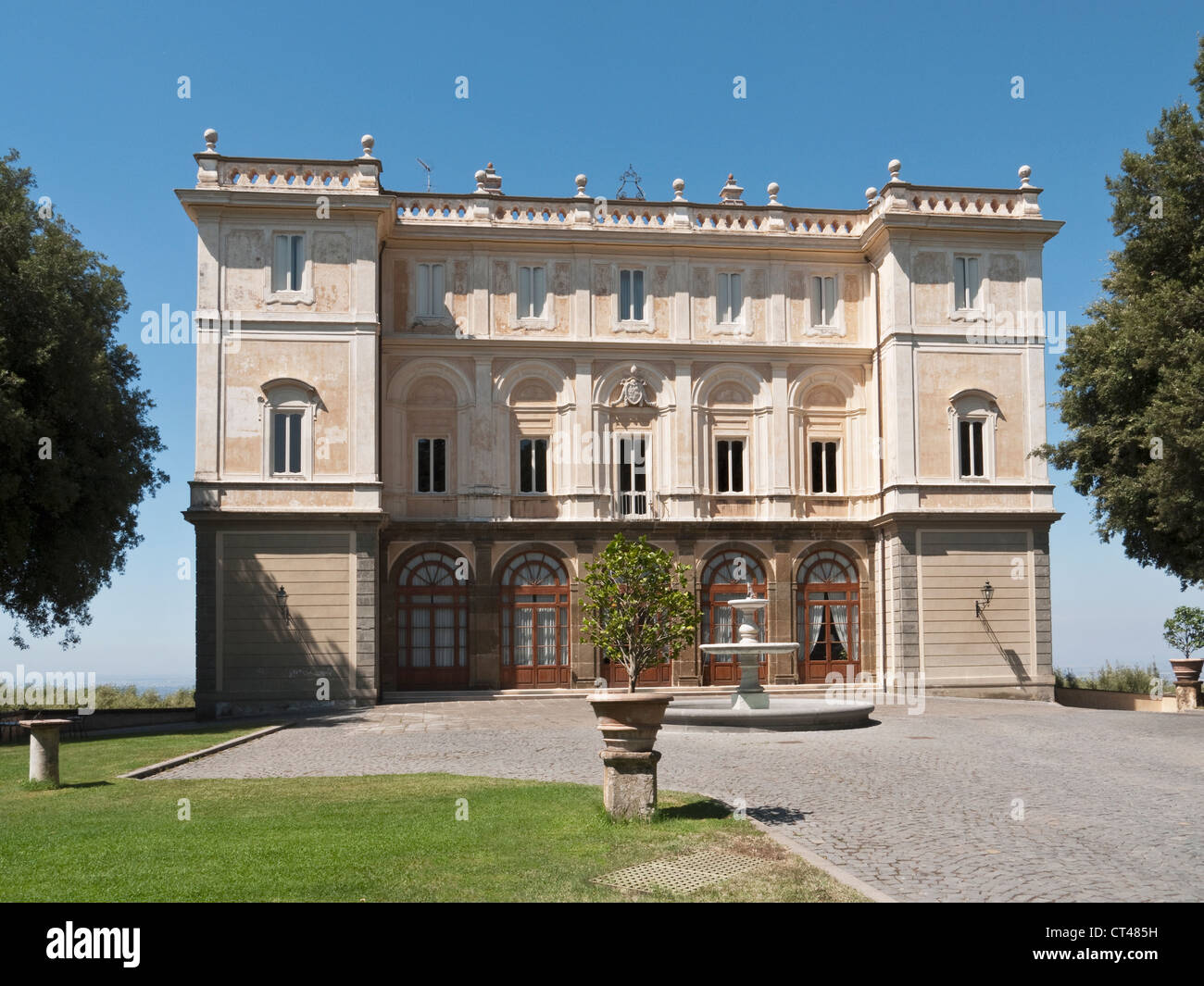 Park Hotel Villa Grazioli, Grottaferrata, Rome, Italy Stock Photo
