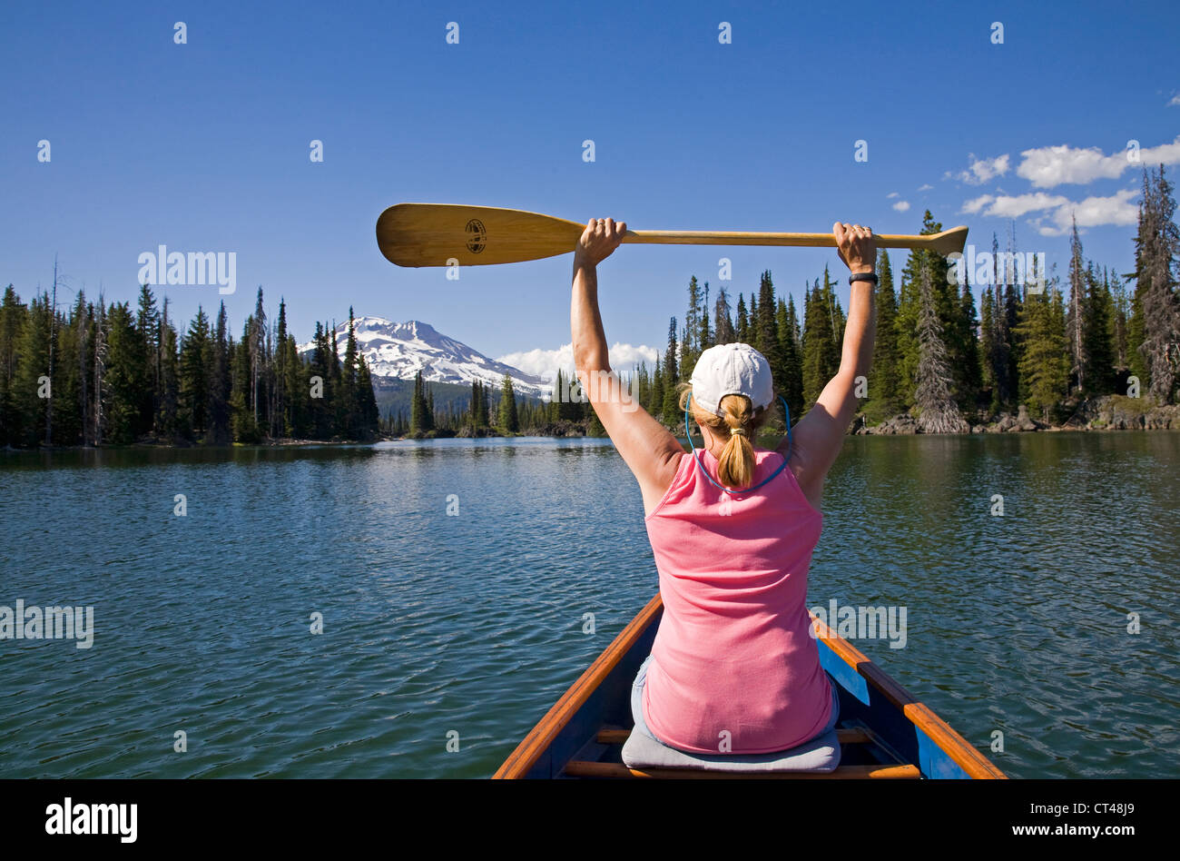 Canoeing in cascades hires stock photography and images Alamy
