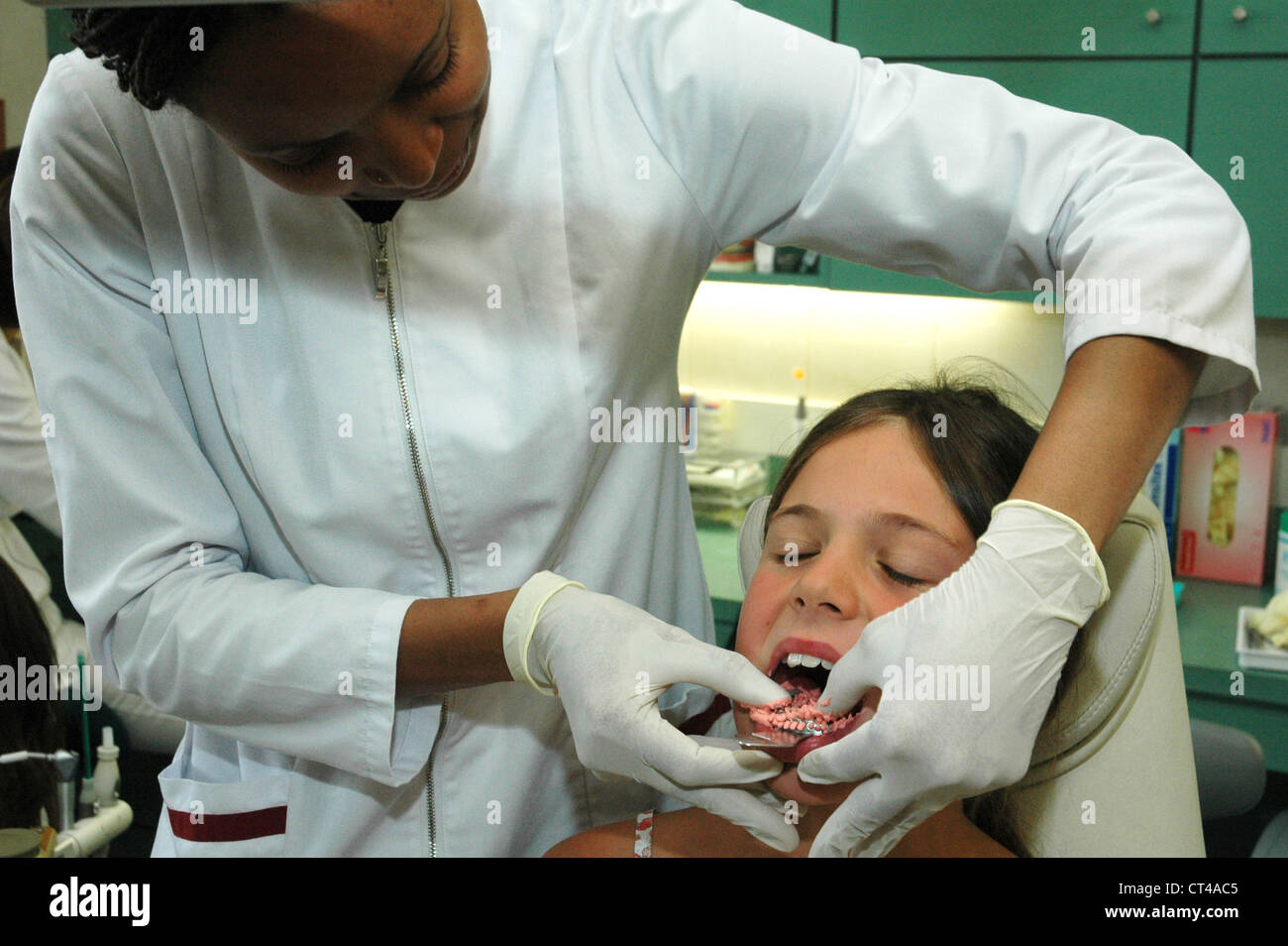ORTHODONTICS, ADOLESCENT Stock Photo Alamy