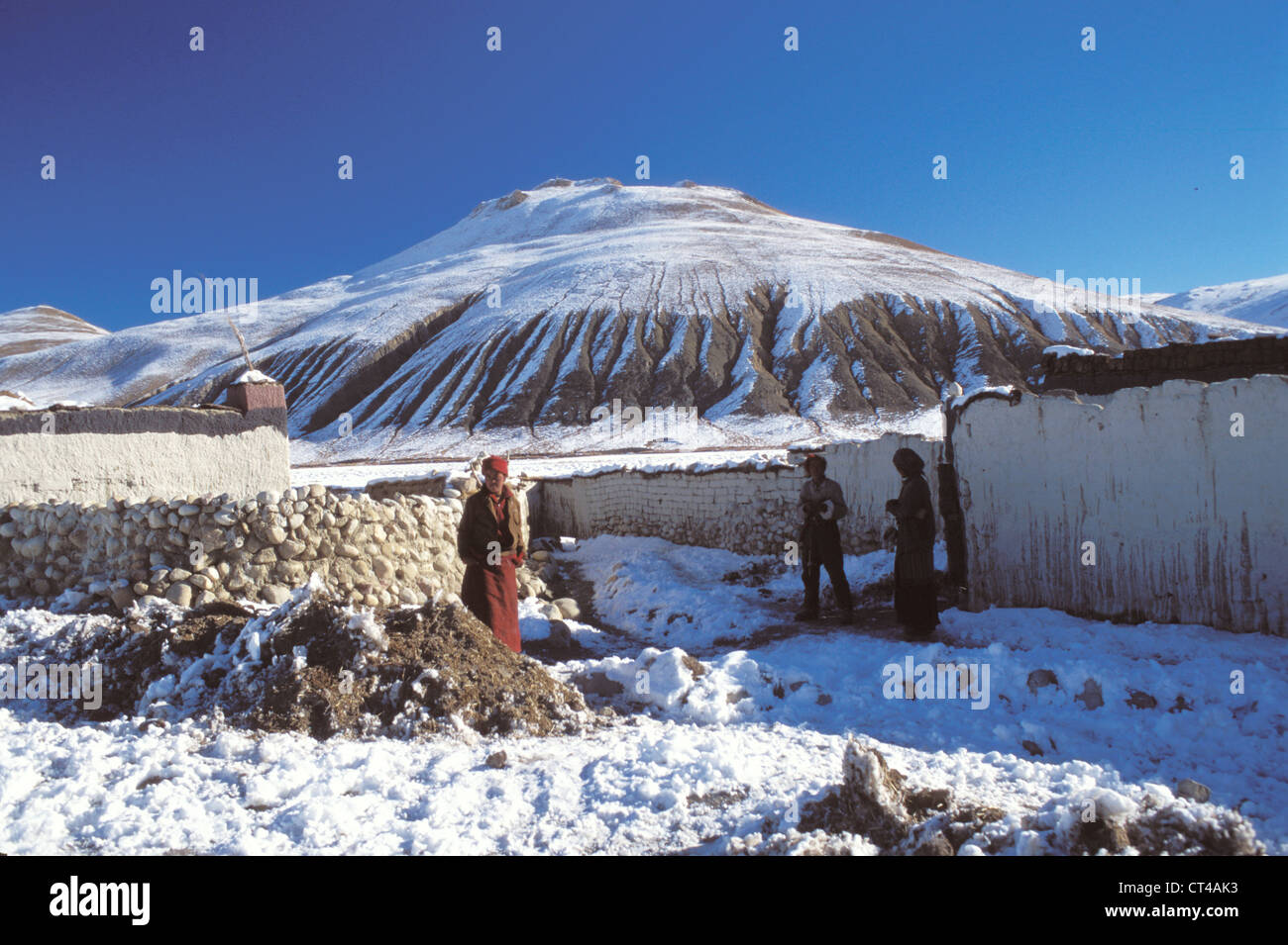 TIBET U-TSANG Stock Photo