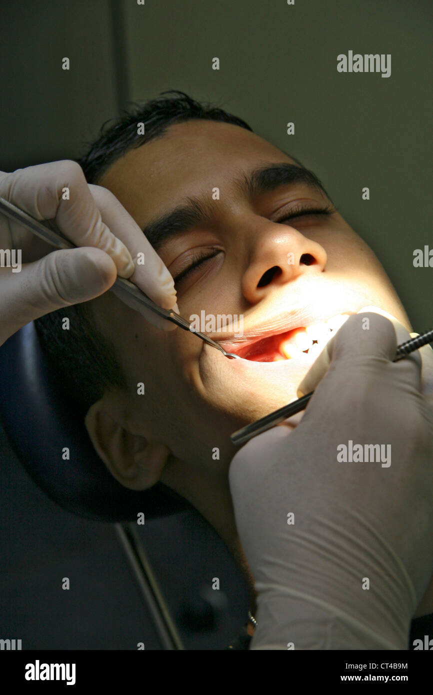 DENTAL CARE, ADOLESCENT Stock Photo Alamy