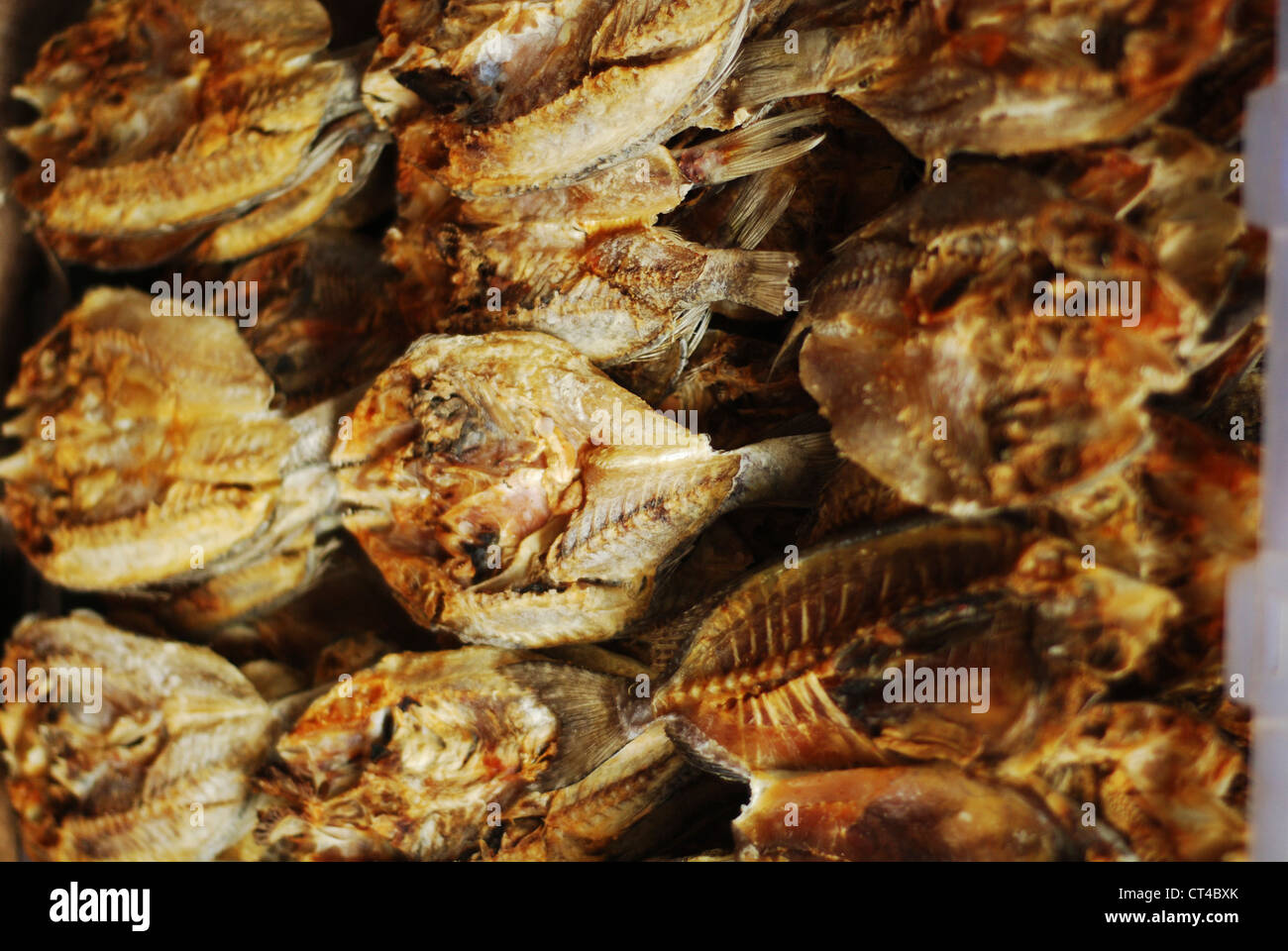 Malaysia, Borneo, Semporna, dried fish Stock Photo