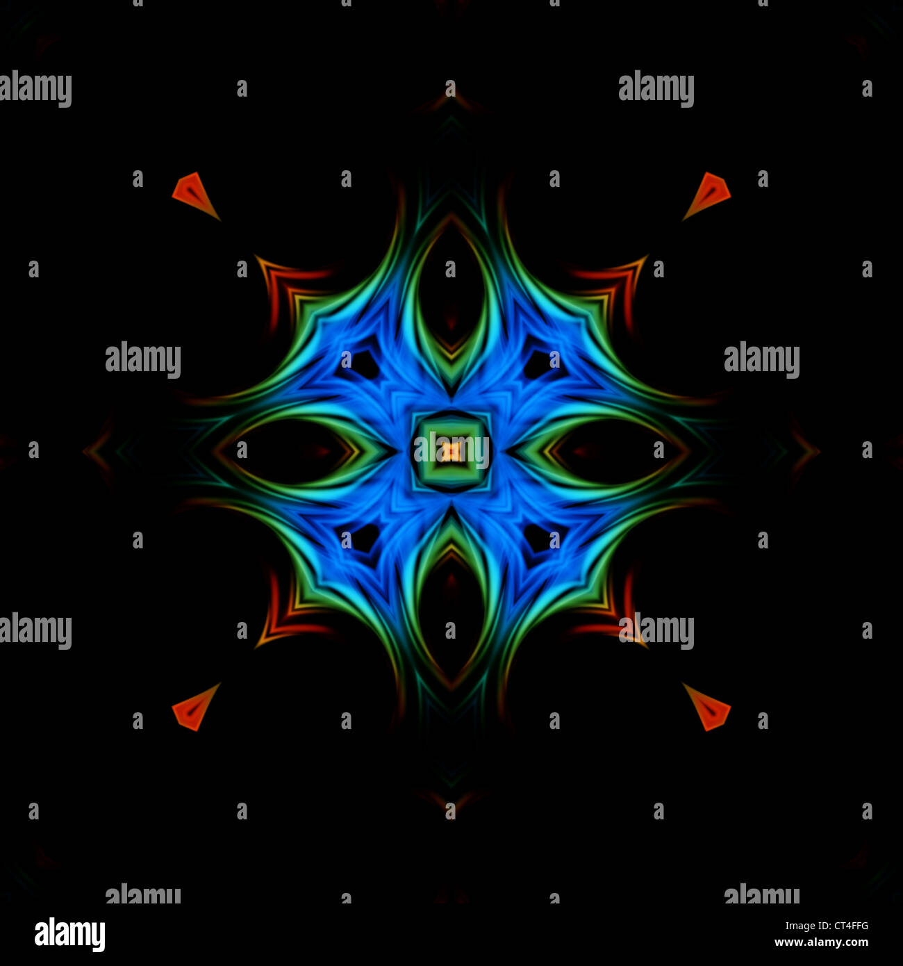 Abstract illustrated powerful and decorative background design Stock ...