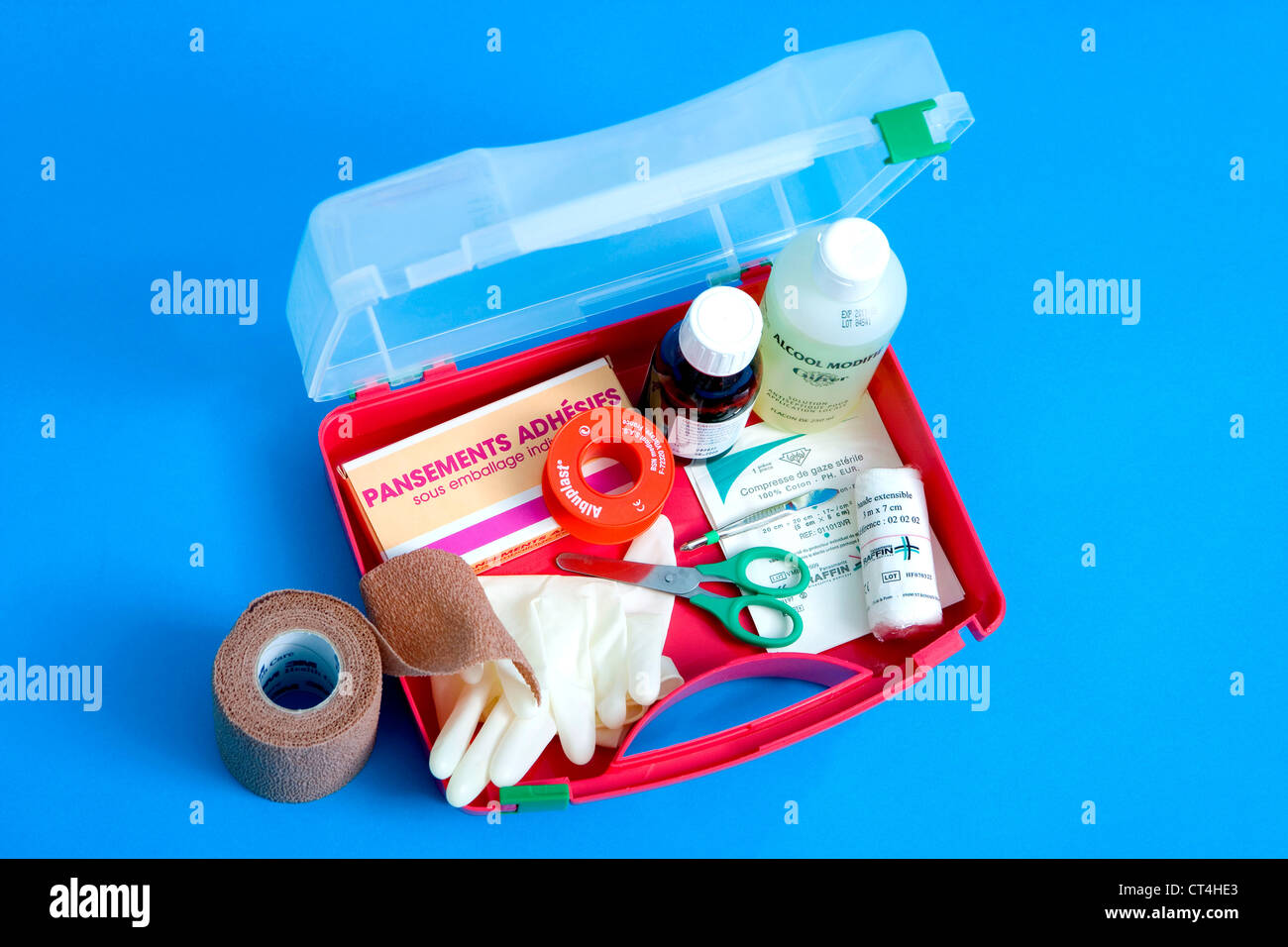 FIRST AID KIT Stock Photo - Alamy