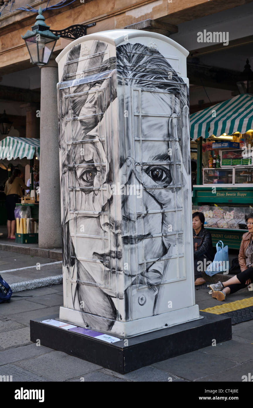 BT Artbox, 'Peekaboo' by Cosmo Sarson, London, England, UK Stock Photo