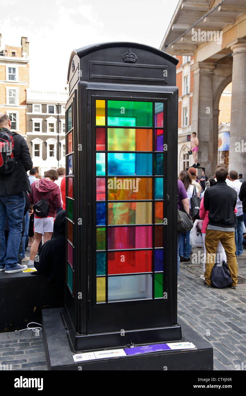 BT Artbox, 'Colour Wash' by Rob and Nick Carter, London, England, UK