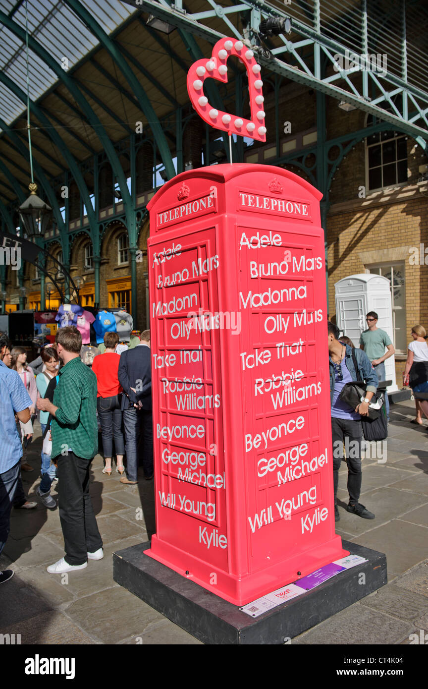 BT Artbox by Heart FM, London, England, UK. Stock Photo