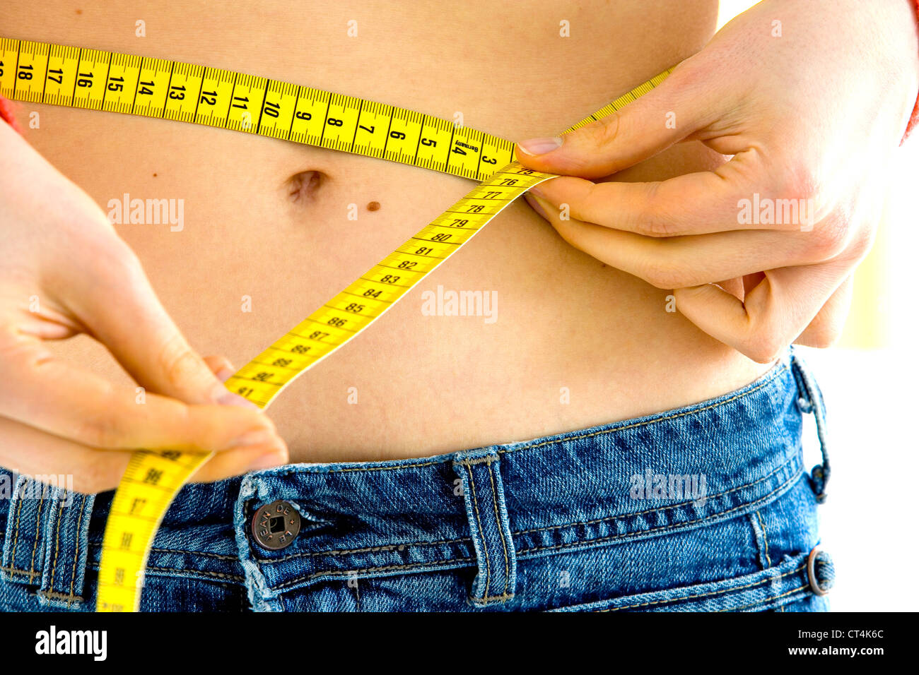 https://c8.alamy.com/comp/CT4K6C/womans-waist-circumference-CT4K6C.jpg