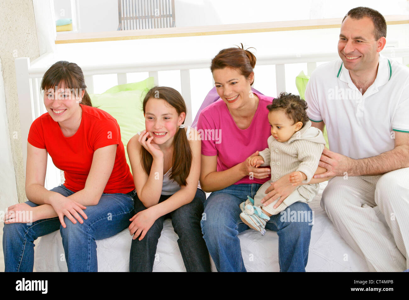 Reconstituted family hi-res stock photography and images - Alamy